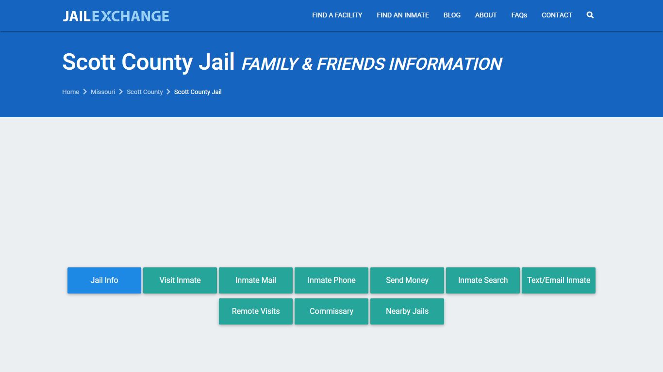 Scott County Jail MO | Booking, Visiting, Calls, Phone